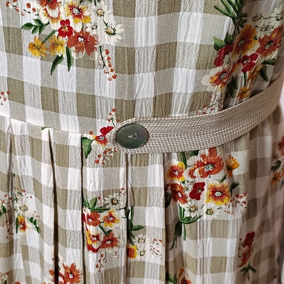 S L. Fashions Vintage Women's Sz 18 Cottage Core Grandma Core Dress - Picture 5 of 12